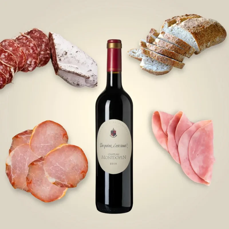 Buffet de Charcuterie avec boisson - 2 personnes