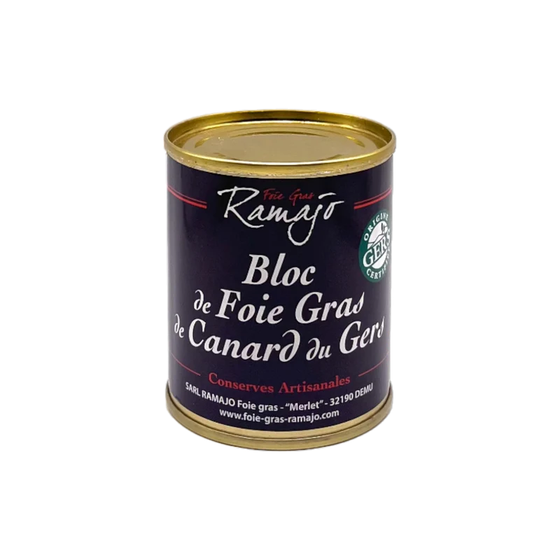 Bloc de Foie Gras de Canard IGP Gers | 130g