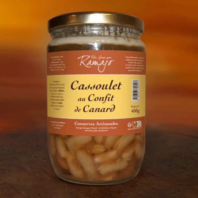 Cassoulet au Confit de Canard IGP Gers | 1 part | 450g