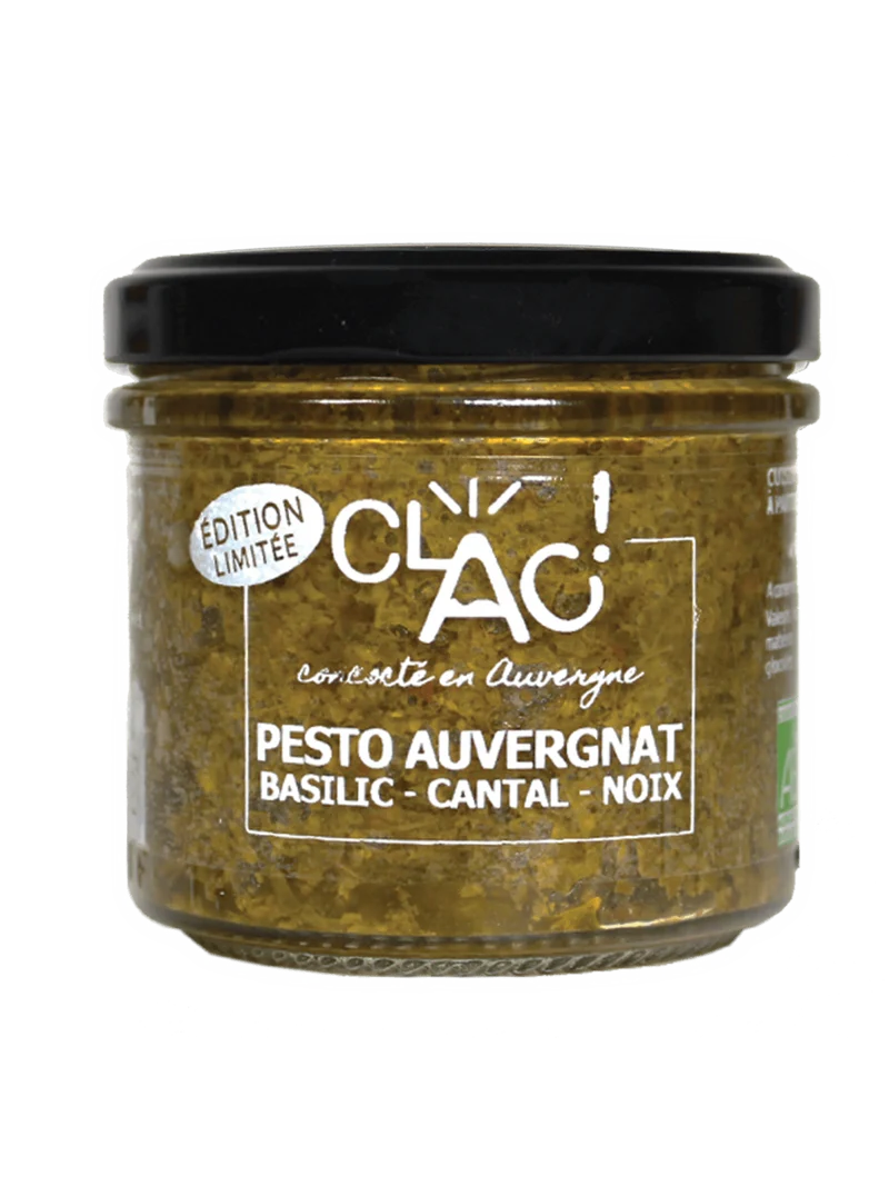Pesto Auvergnat Basilic - Cantal - Noix | 100g