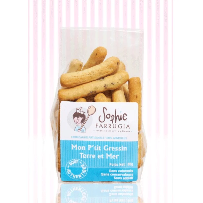 Gressins Terre et Mer | 80g