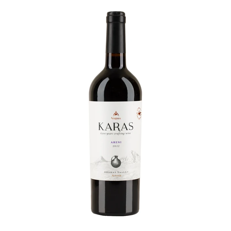 Vin Rouge sec Areni 2022