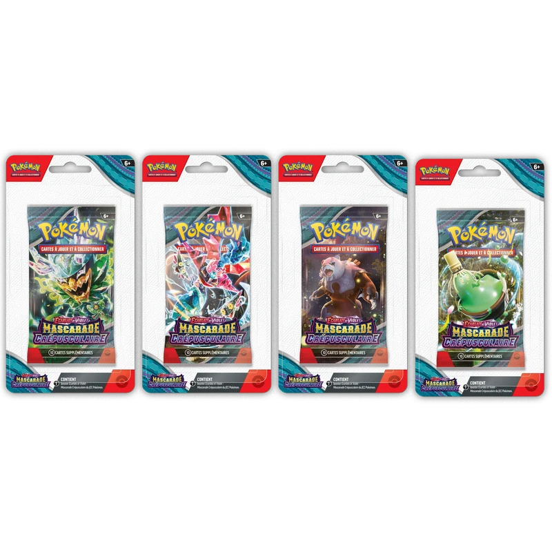 [SCELLE] Booster sous Blister EV06 - Mascarade Crépusculaire [FR]