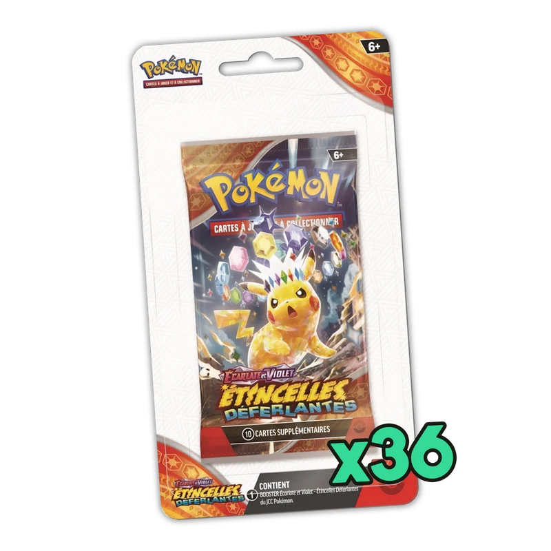 [SCELLE] Case Booster sous Blisters EV08 x36 - Etincelles Déferlantes [FR]