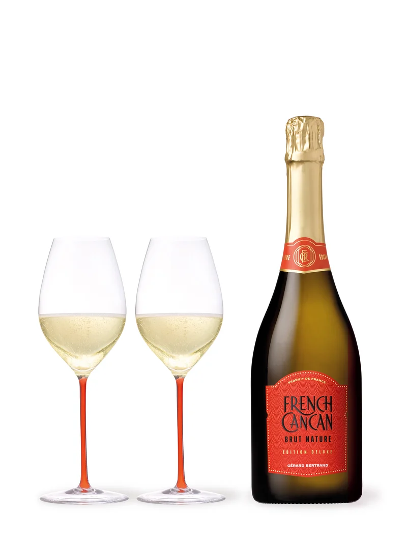 French Cancan Brut Nature Bio Vin de France – Non millésimé – Lot 6 Bouteilles 75cl vin blanc