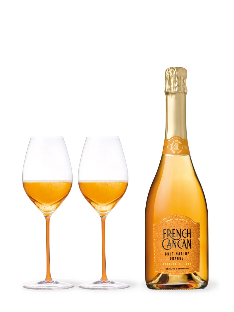 French Cancan Brut Orange Bio Vin de France – Non millésimé – Lot 3 bouteilles 75cl vin orange