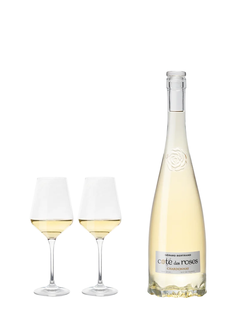 Cote des Roses chardonnay IGP Pays d'Oc 2025 – Lot 6 bouteilles 75cl vin blanc