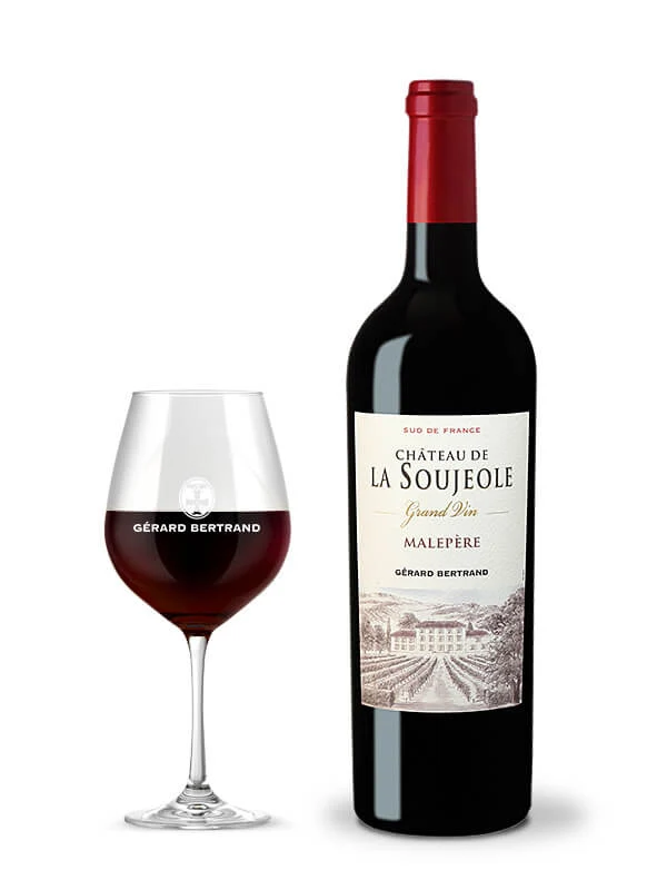 Château La Soujeole Grand Vin AOP Malepère 2020 – 75cl vin rouge
