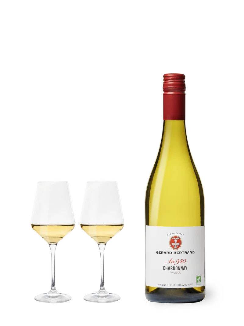 Héritage "An 940" Chardonnay IGP Pays d'Oc 2025 – Lot 3 bouteilles 75cl vin blanc