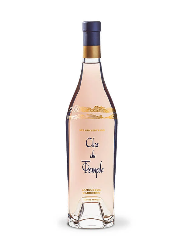 Clos du Temple AOP Languedoc Cabrières 2023 – 75cl avec son étui cadeau vin rosé