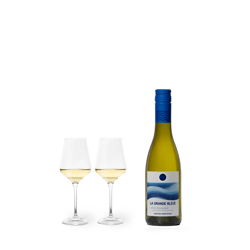 La Grande Bleue IGP Méditerranée 2024 – demi bouteille 37,5cl vin blanc