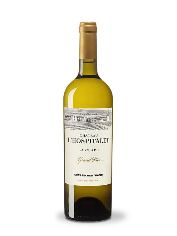 Château l'Hospitalet Grand Vin Blanc AOP La Clape 2023 – 75cl