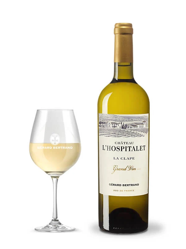 Château L'Hospitalet Grand Vin Blanc AOP La Clape 2023 – Lot 3 bouteilles 75cl