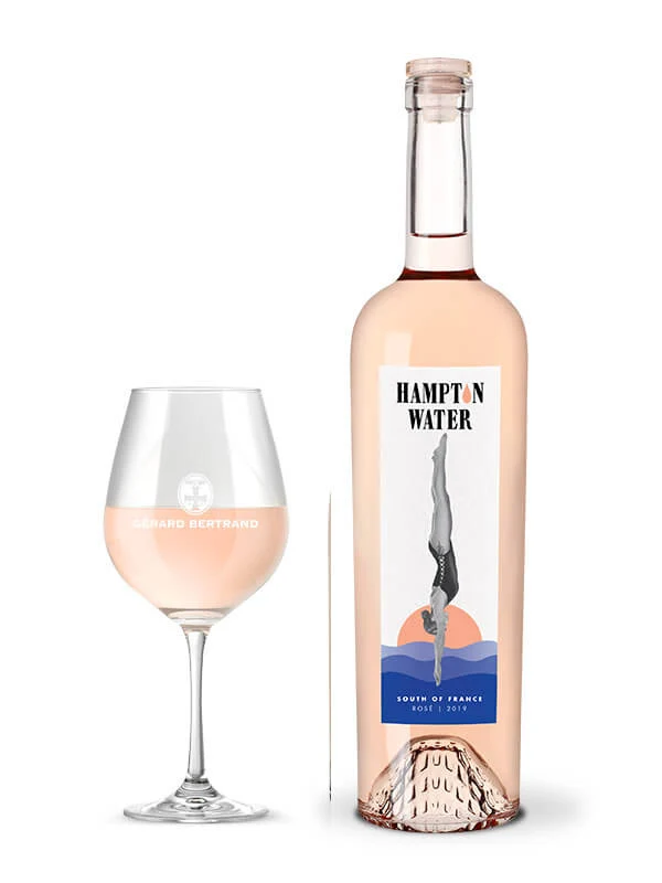 Hampton Water AOP Languedoc 2025 – 75cl vin rosé