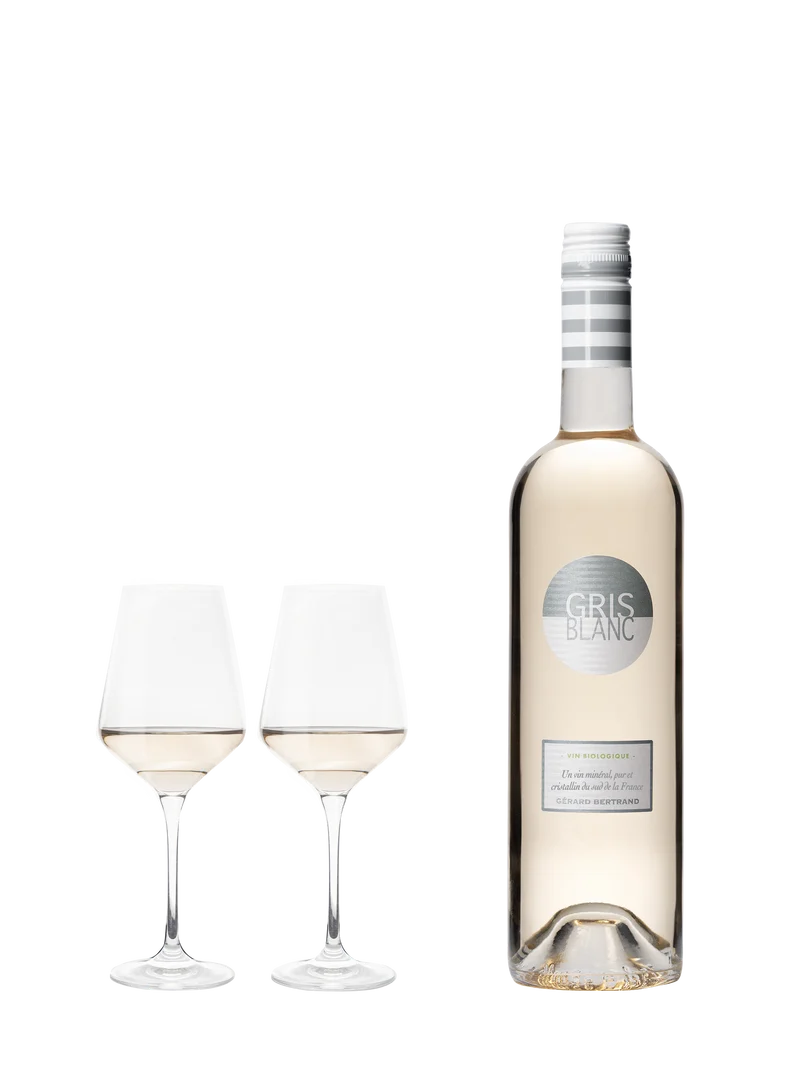 Gris Blanc IGP Pays d'Oc 2025 – demi bouteille 37,5cl bouchon vis vin rosé