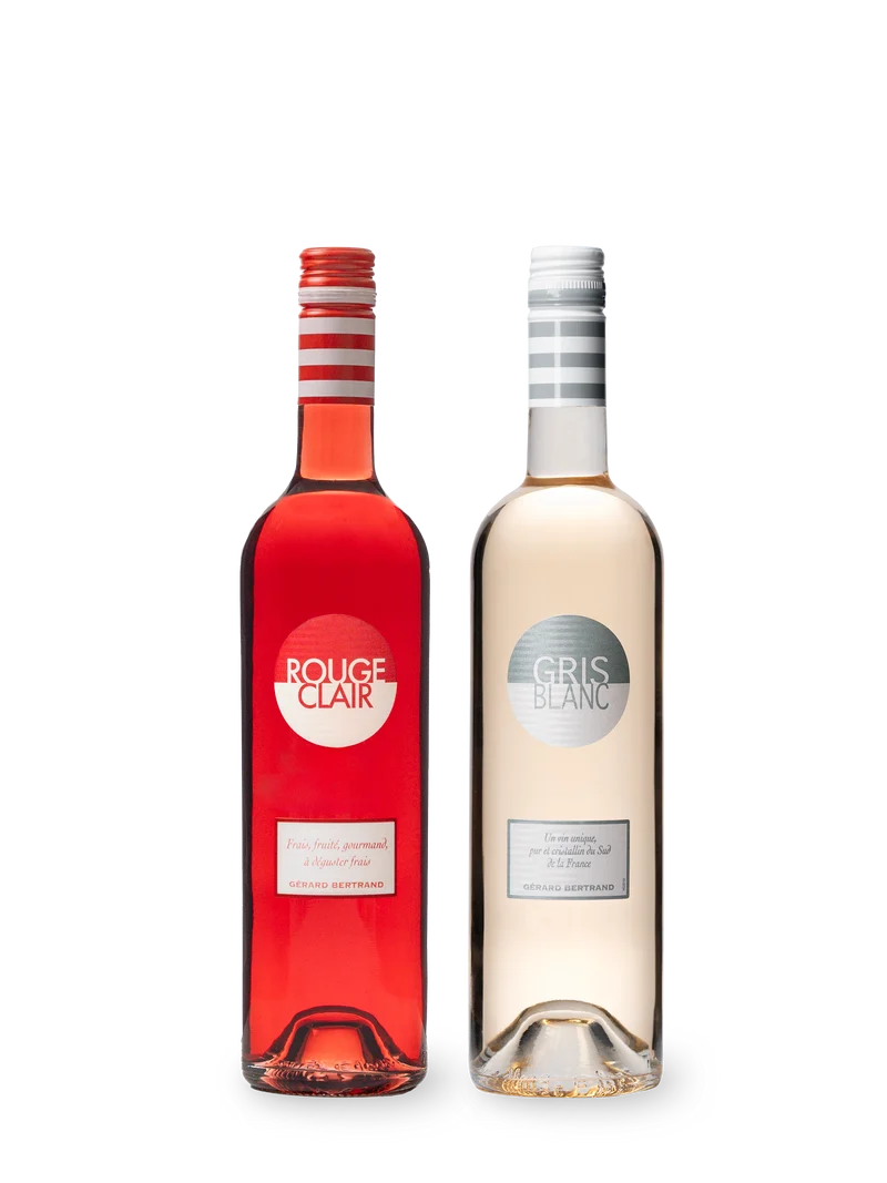 Gris Blanc IGP Pays d'Oc 2025 – Lot 6 Bouteilles 75cl bouchon à vis vin rosé