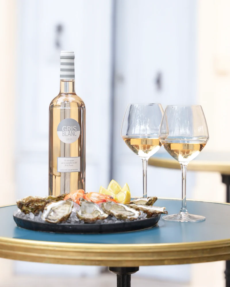 Gris Blanc IGP Pays d'Oc 2025 – à bouchon Lot 12 Bouteilles 75cl vin rosé