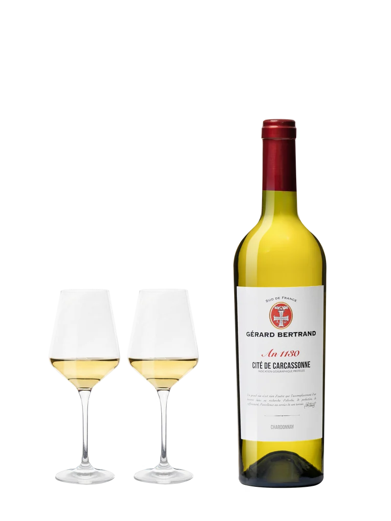Héritage "An 1130" blanc IGP Cité de Carcassonne 2025 – Lot 6 Bouteilles 75cl vin blanc