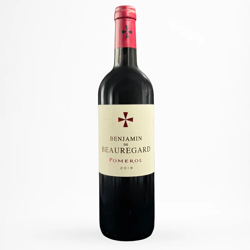 Château Beauregard – Benjamin de Beauregard – 2018 – Vin de l’AOC Pomerol