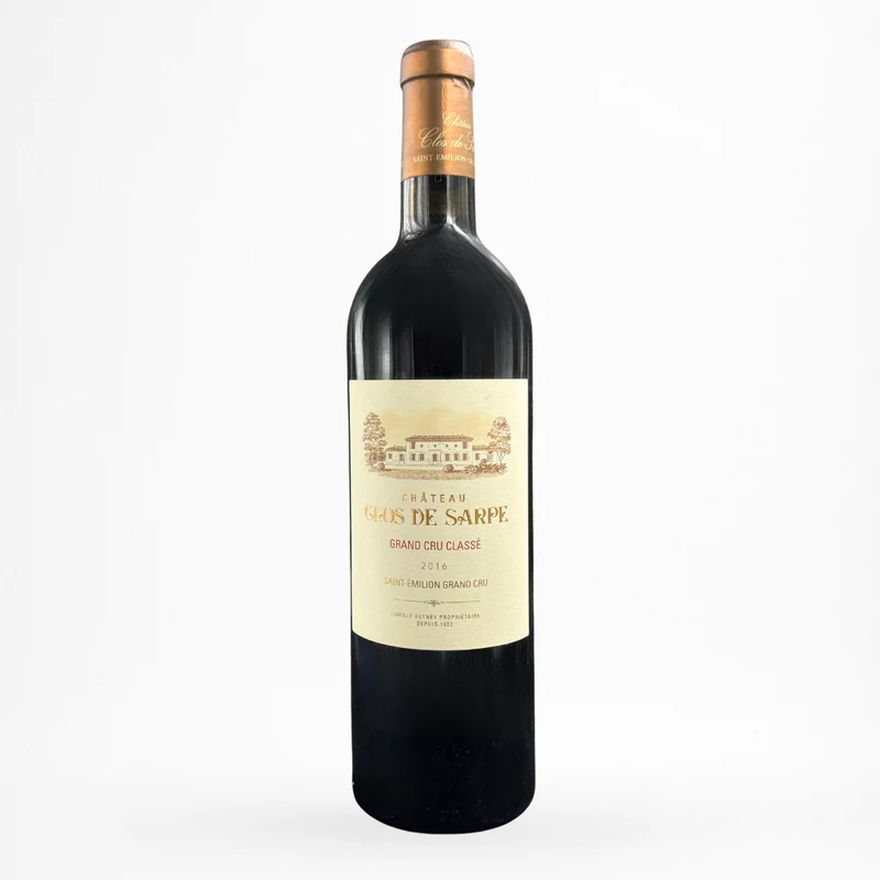 Château Clos de Sarpe – 2016 – Vin de l’AOC Saint-Émilion Grand Cru Classé