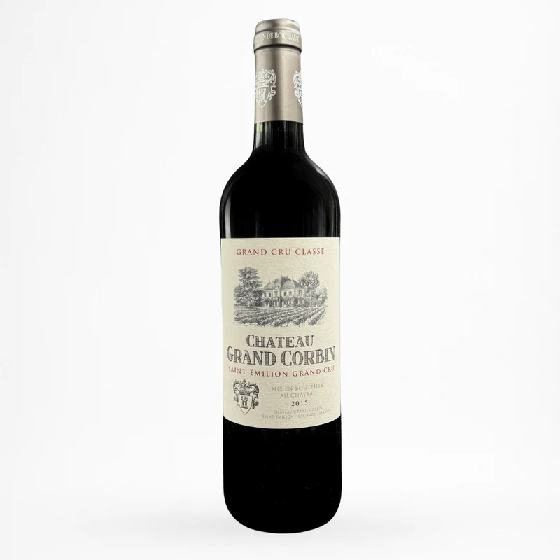 Château Grand Corbin – 2015 – Vin de l’AOC Saint-Émilion Grand Cru