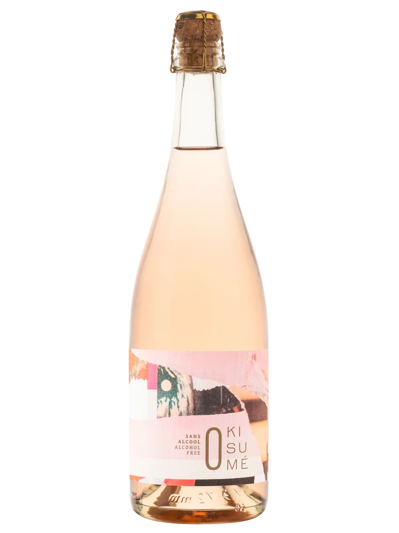 Kisumé rosé - Boisson aromatisée à base de vin désalcoolisé gazéifié