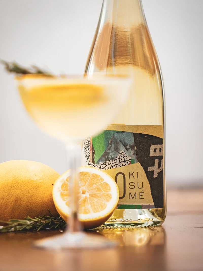 Kisumé blanc - Boisson aromatisée à base de vin désalcoolisé gazéifié
