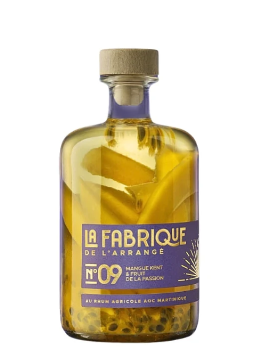 La Fabrique de L'Arrangé N°09 - Rhum arrangé Mangue Kent & Fruit de la passion