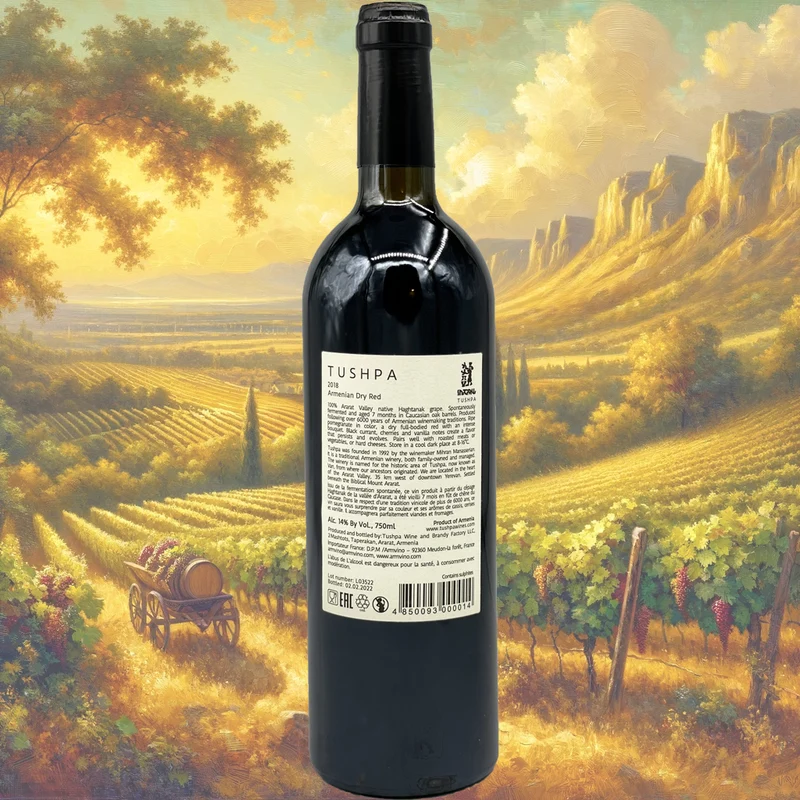 Tushpa - Tushpa Haghtanak - 2022 - Ararat Valley - Vin d'Arménie