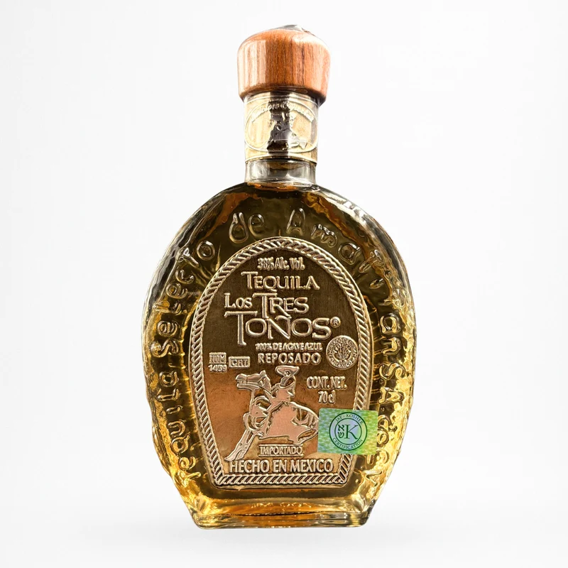 Los 3 Toños – Reposado – Tequila 100 % Agave