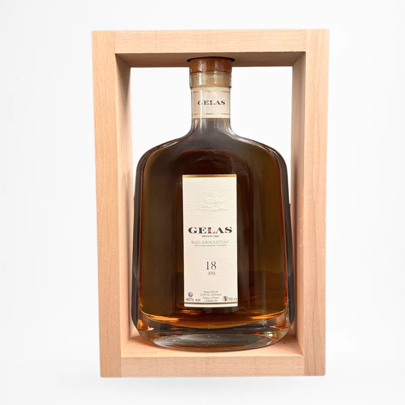 Maison Gelas – Bas-Armagnac 18 Ans d’Âge – AOC Bas-Armagnac