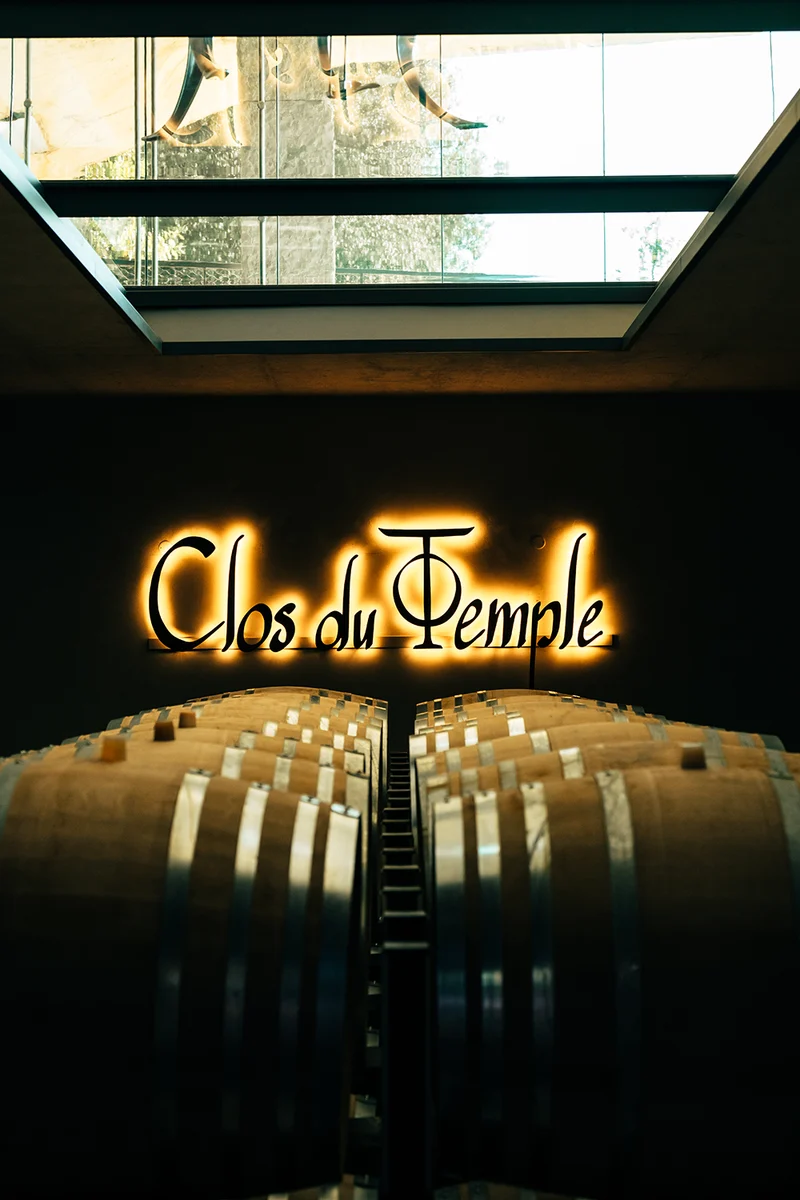 Clos du Temple AOP Languedoc Cabrières 2023 – 75cl avec son étui cadeau vin rosé