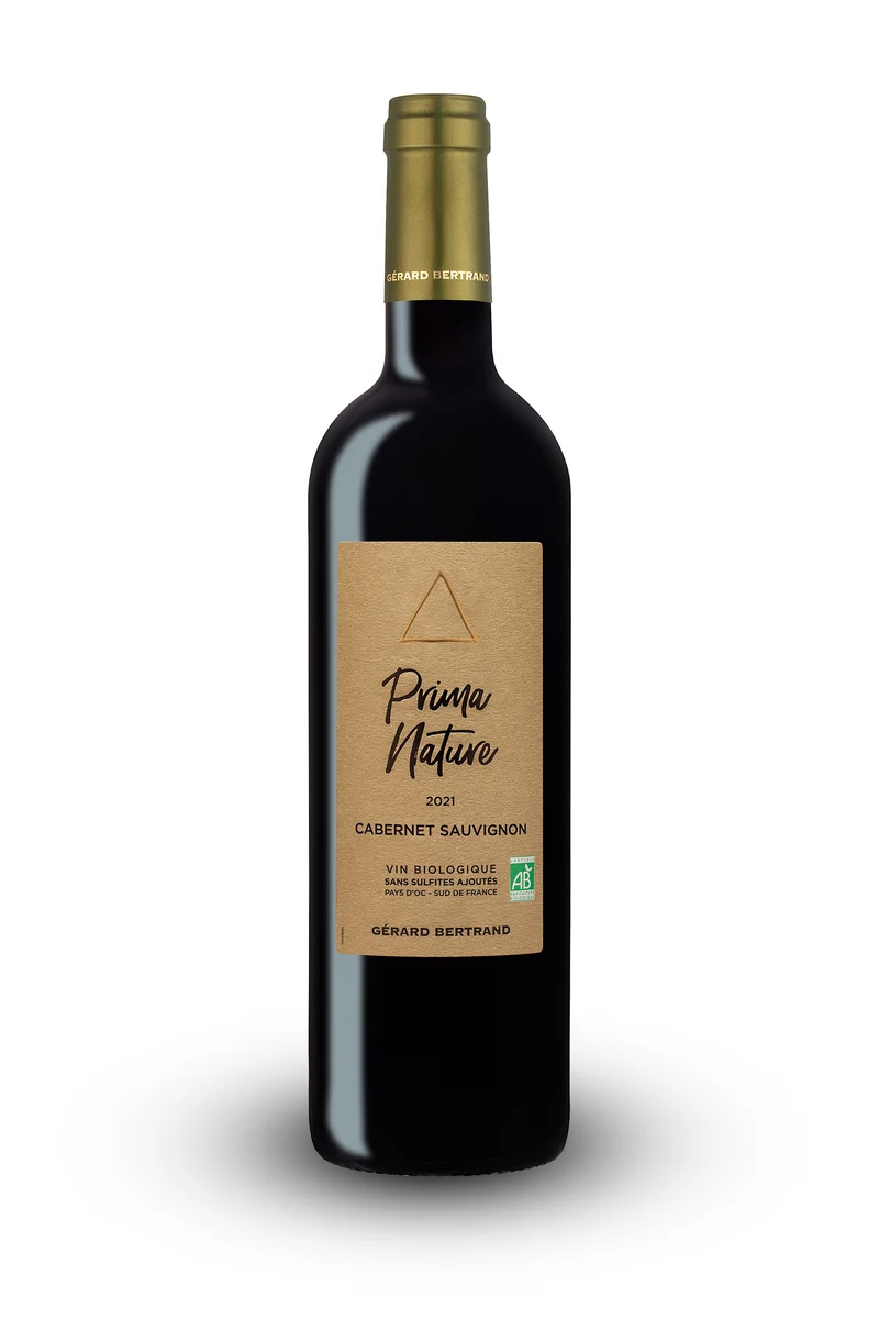 Prima Nature Cabernet Sauvignon IGP Pays d'Oc 2022 – 75cl vin rouge