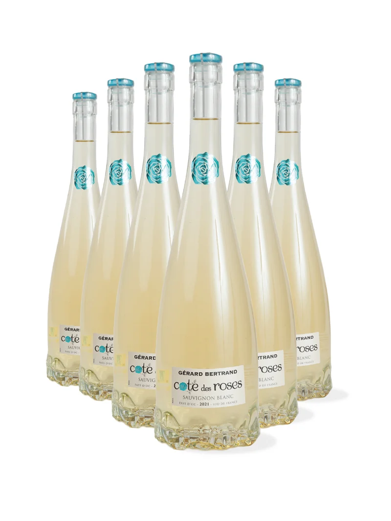 Cote des Roses Sauvignon Blanc IGP Pays d'Oc 2024 – Lot 6 Bouteilles 75cl vin blanc