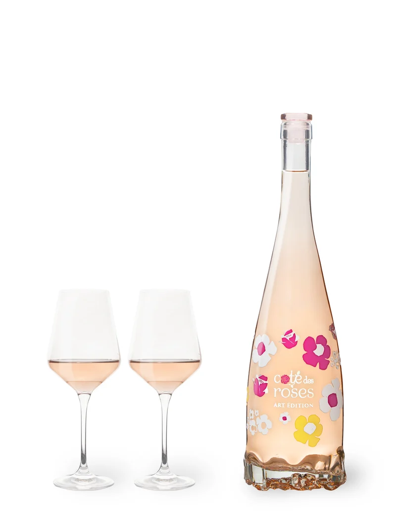 Cote des Roses Art Édition AOP Languedoc 2025 – 75cl vin rosé