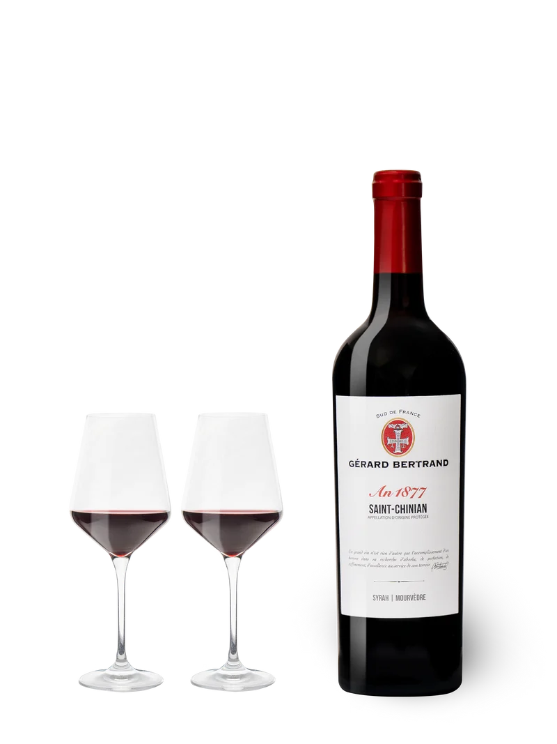 Héritage "An 1877" AOP Saint Chinian 2023 – Lot 6 Bouteilles 75cl vin rouge