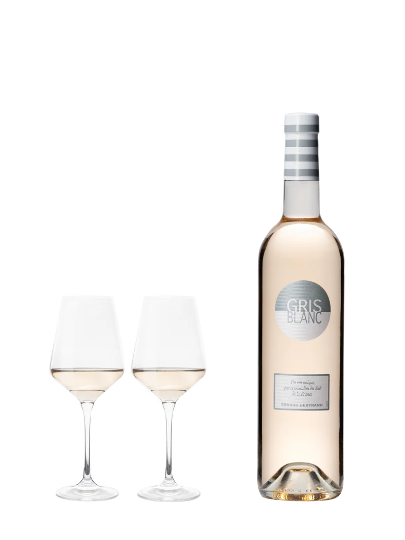 Gris Blanc IGP Pays d'Oc 2025 – Lot 6 Bouteilles 75cl bouchon à vis vin rosé