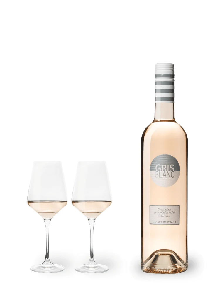 Gris Blanc IGP Pays d'Oc 2025 – à vis Lot 6 Bouteilles 75cl vin rosé