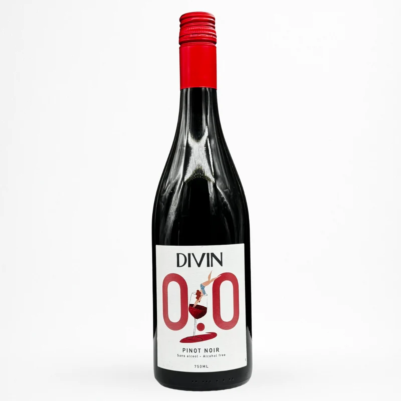 Divin - Pinot Noir - NM - vin rouge désalcoolisé