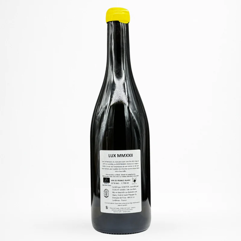 Domaine de l’Ecu - Lux - 2022 - vin de l'AOC Vin de France