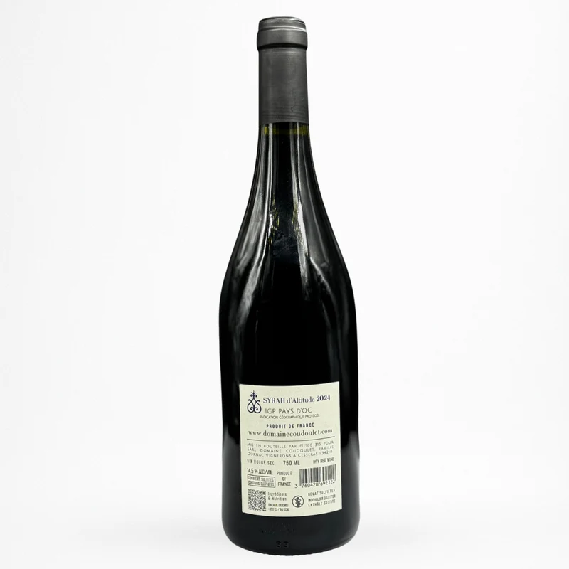 Domaine Coudoulet - Syrah d’Altitude - 2025 - vin de l'IGP Pays d’Oc