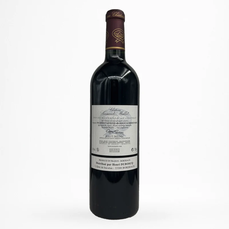 Château Sociando-Mallet - 2014 - vin de l'AOC Haut-Médoc