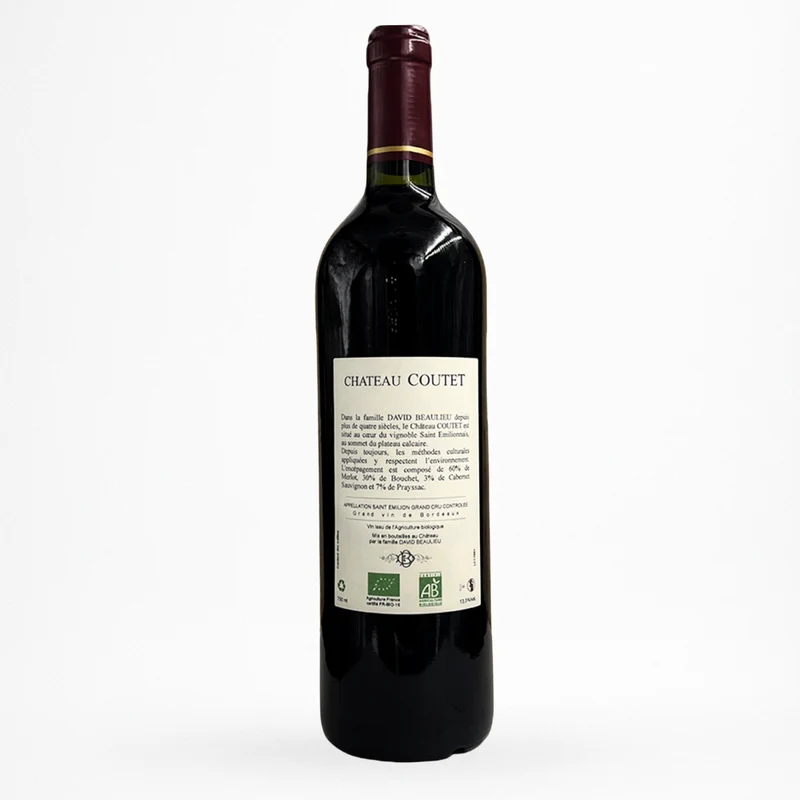 Château Coutet - 2019 - Vin de Saint-Emilion Grand Cru