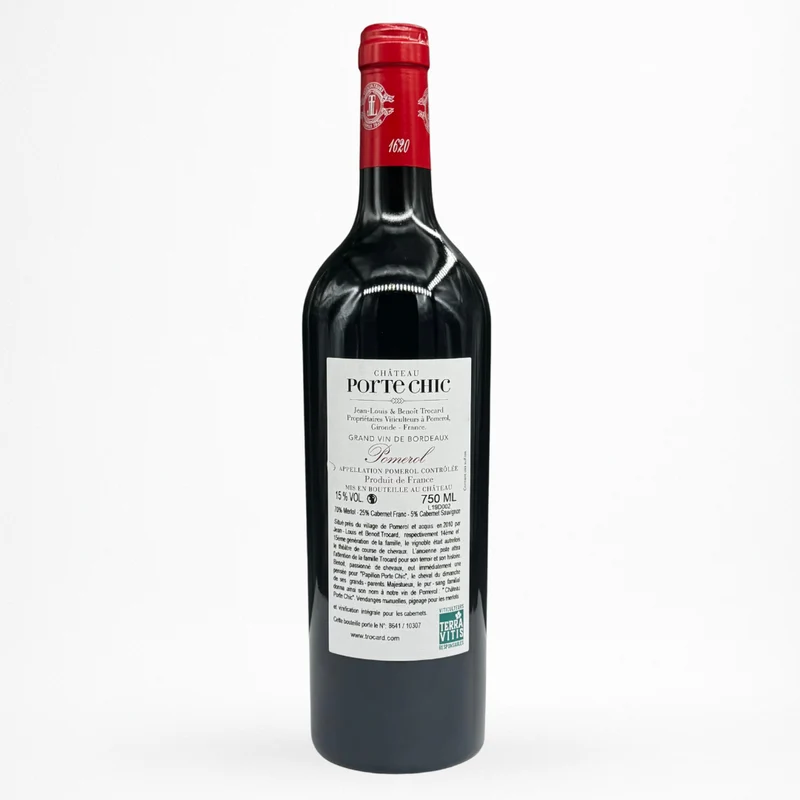 Château Porte-Chic - 2020 - vin de l'AOC Pomerol