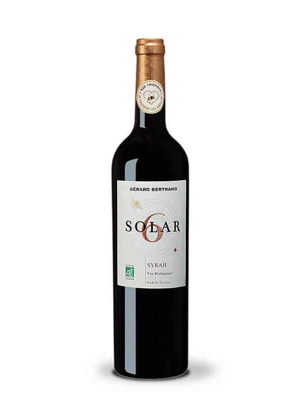 Solar6 Syrah beefriendly IGP Cévennes 2025 – 75cl vin rouge