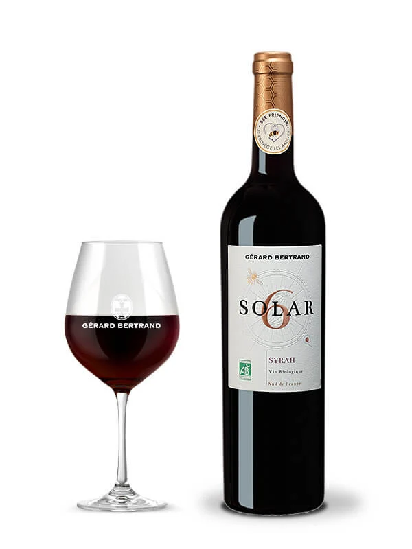 Solar6 Syrah beefriendly IGP Cévennes 2025 – 75cl vin rouge