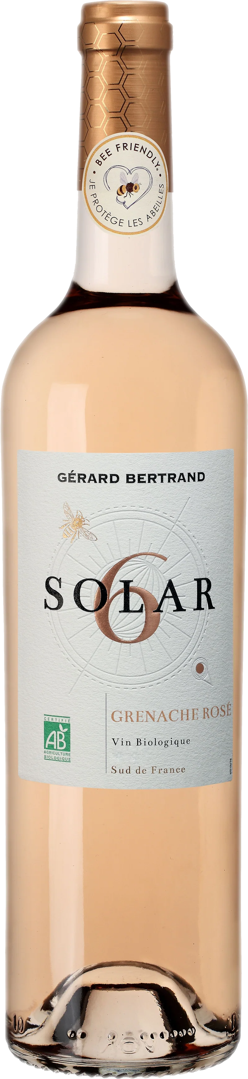 Solar6 Grenache beefriendly IGP Cévennes 2025 – 75cl vin rosé