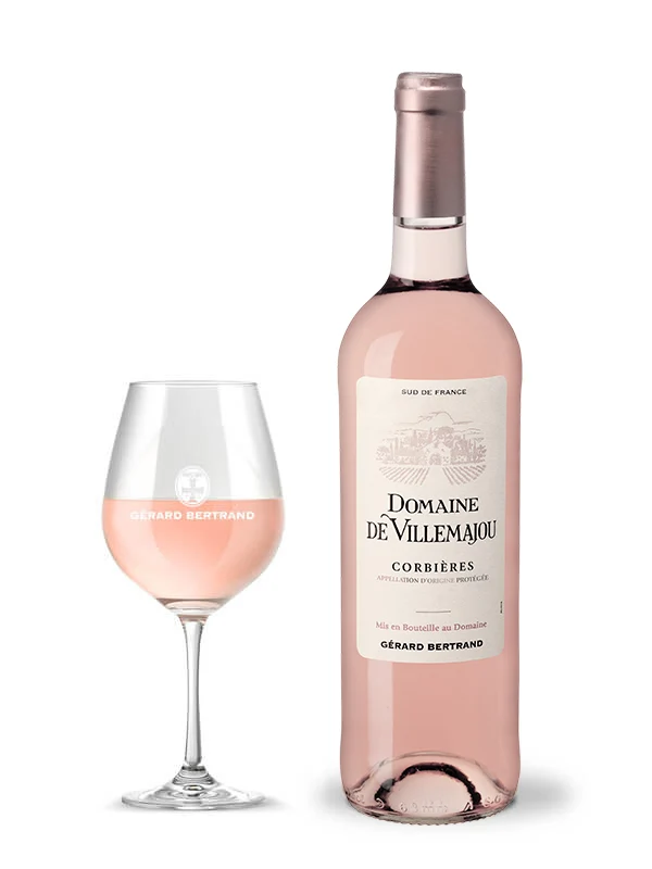 Domaine de Villemajou AOP Corbières 2025 – 75cl vin rosé