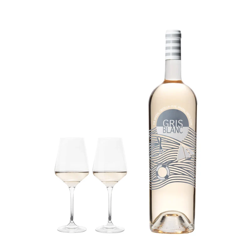 Gris Blanc Edition 20 ans IGP Pays d'Oc 2025 – Magnum 150cl vin rosé