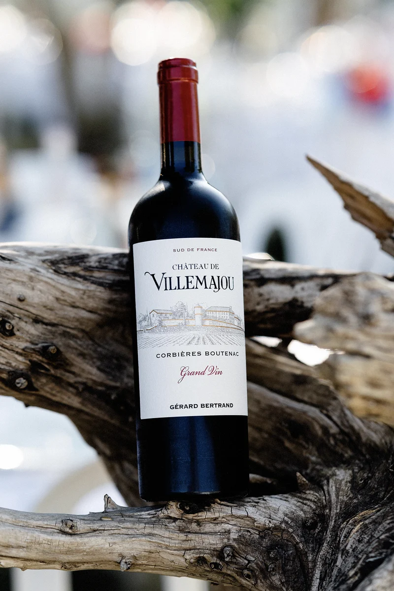 Château de Villemajou Grand Vin Rouge AOP Boutenac 2023 – 75cl Caisse Bois 6 Bouteilles